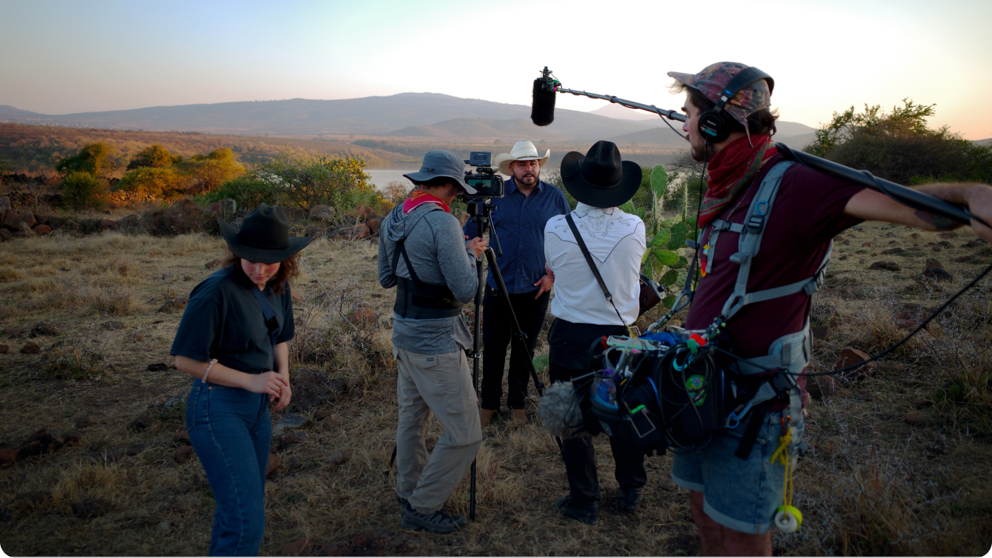 Production still from Jaripeo