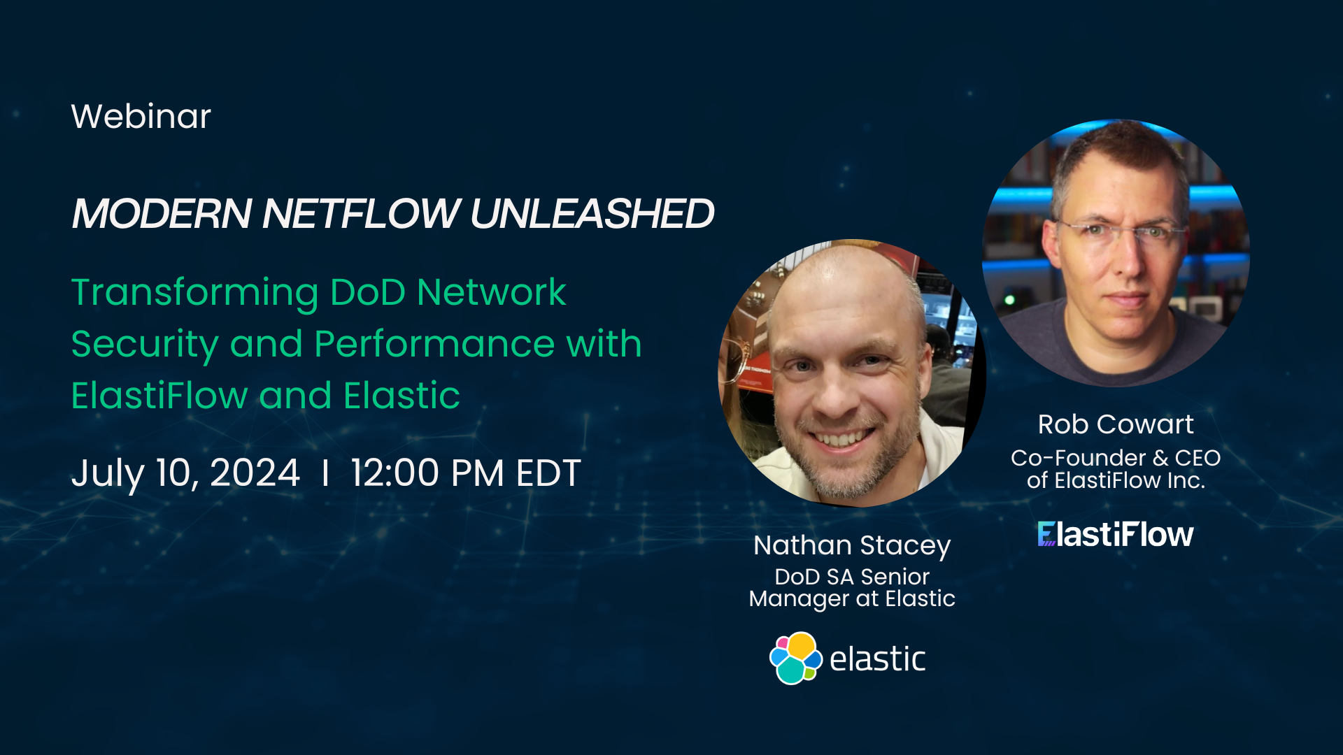 Webinar: Discover the Modern Approach to NetFlow Insights with ElastiFlow + Elastic