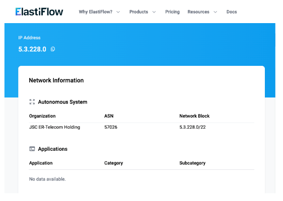 ElastiFlow NetIntel Enhances Threat Detection with ASN Enrichment and Expanded Internet Scanner Data