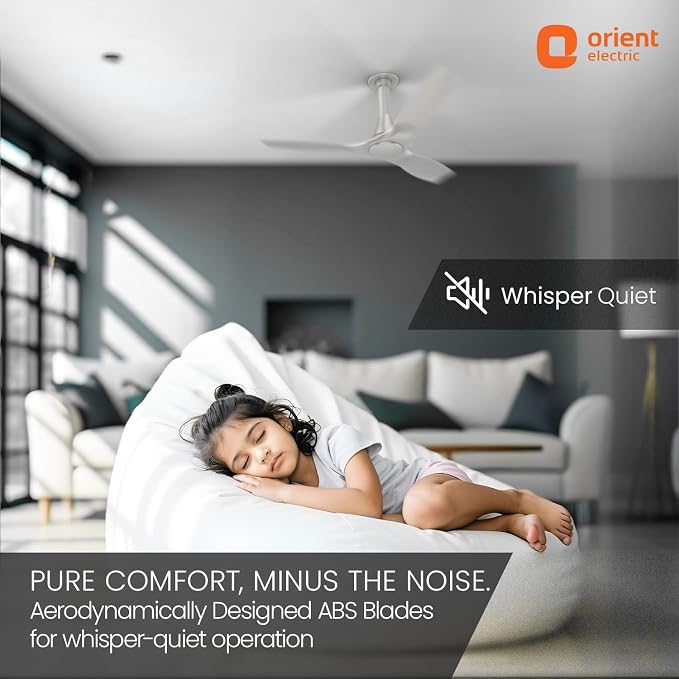 Orient Aerosleek 1200mm Fan Platinum Gold - Image 2