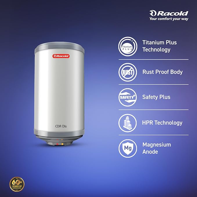 Racold CDR DLX 15L Vertical Water Heater (Geyser) - Image 2
