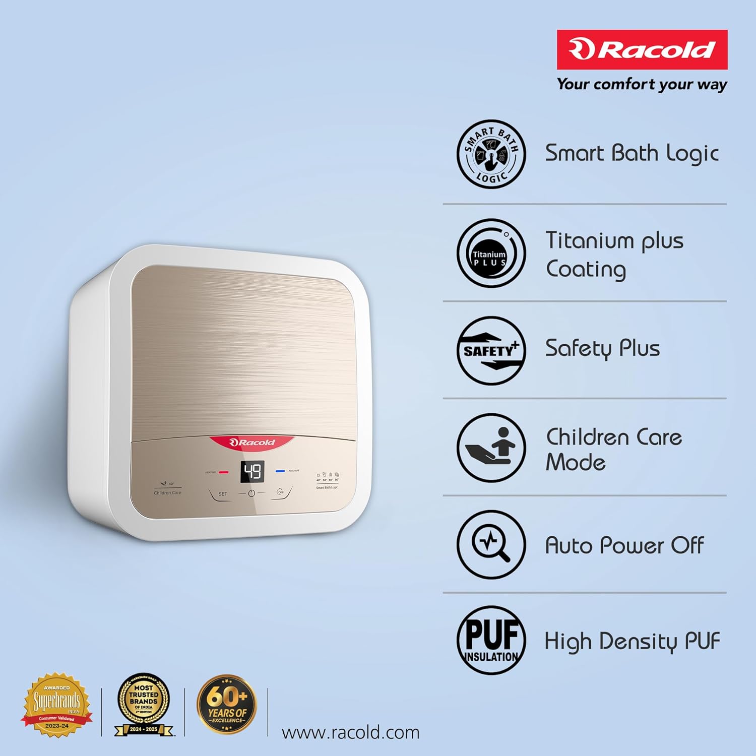 Racold Omnis Dg 15ltrs Water Heater - Image 2