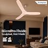 Crompton Silent Pro Fluido Wave 1200mm iOT BLDC Ceiling Fan Cinnamon Blush - Image 2