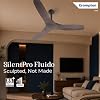 Crompton Silent Pro Fluido Wave 1200mm iOT BLDC Ceiling Fan Sheesham Wood - Image 2