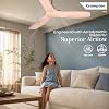 Crompton Silent Pro Fluido Wave 1200mm iOT BLDC Ceiling Fan Cinnamon Blush - Image 5