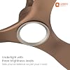 Orient 1200 mm Aerosense Smart fan with IoT & Remote| Tangerine Brown - Image 5