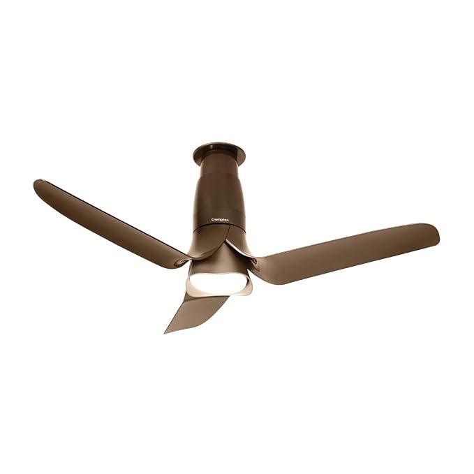 Crompton SilentPro Blossom 1200 mm Smart iOT Enabled Ceiling Fan Moch Brown