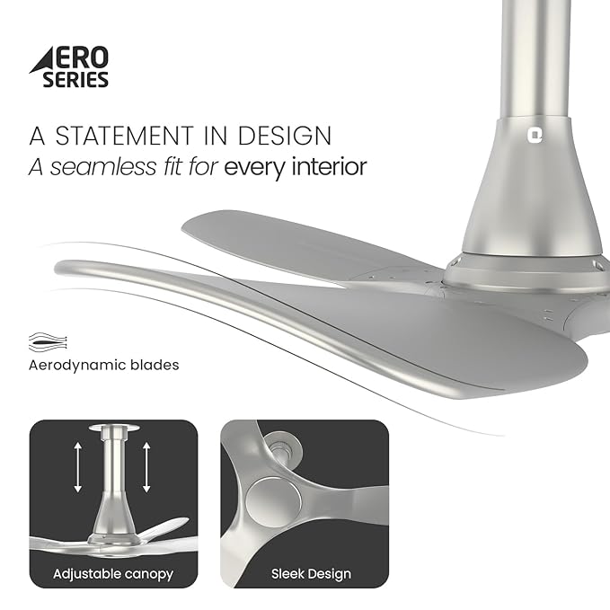 Orient Aerosleek 1200mm Fan Platinum Gold - Image 3