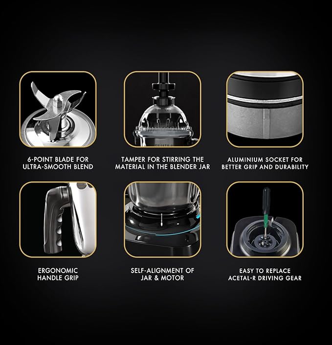 Sujata MG02 Mixer Grinder 1000Watts - Image 3