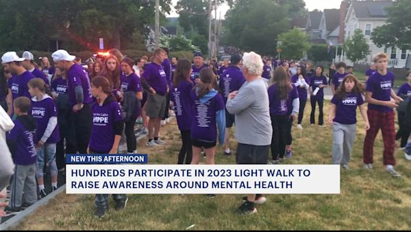 Into the Light Walk to raise awareness about mental health
