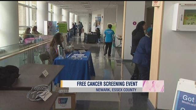 University Hospital in Newark holds event offering free cancer screenings