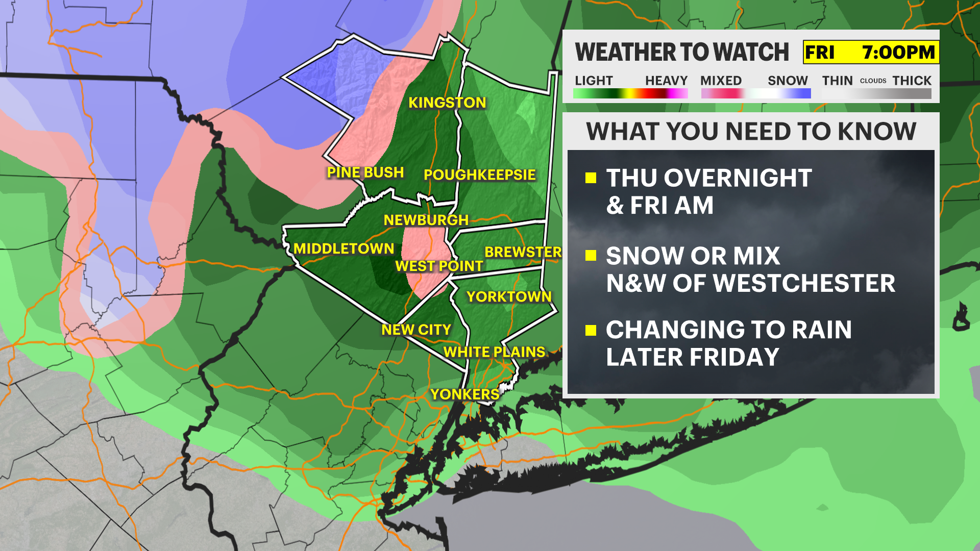 Storm Watch Frigid temps before chance of wintry mix or snow Thursday