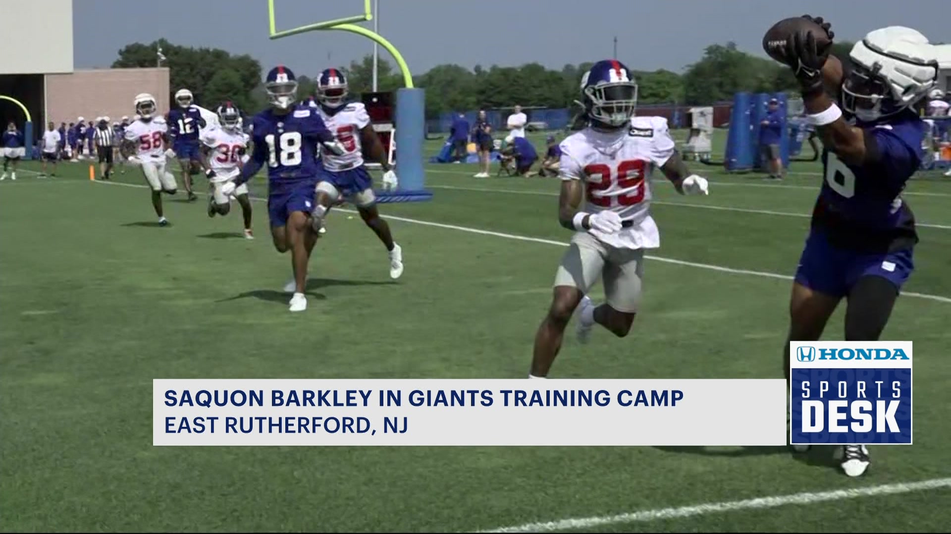 New York Giants training camp guide: How to see Saquon Barkley in