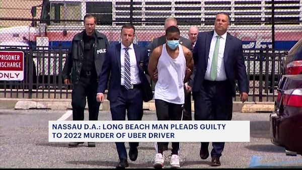 Nassau DA: Long Beach man pleads guilty to killing Uber driver in 2022