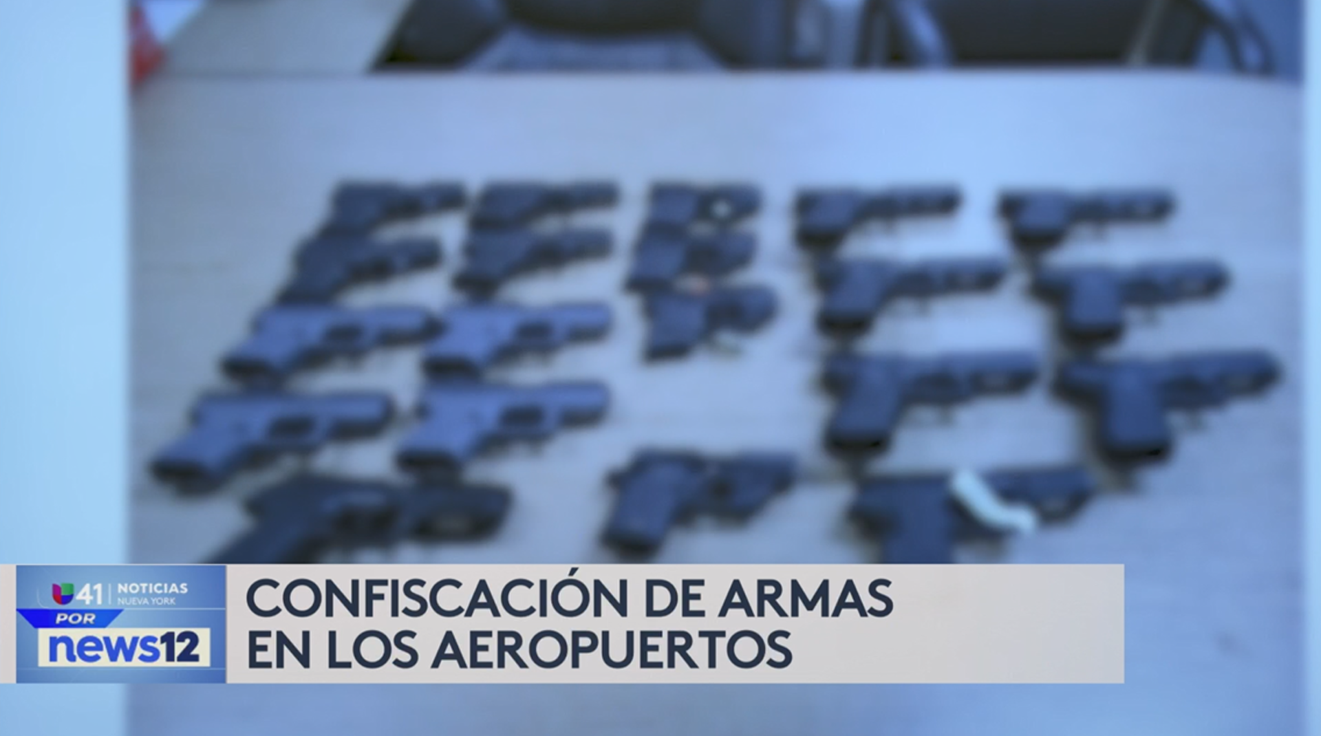 Univision 41 News Brief: Confiscación De Armas En Aeropuertos