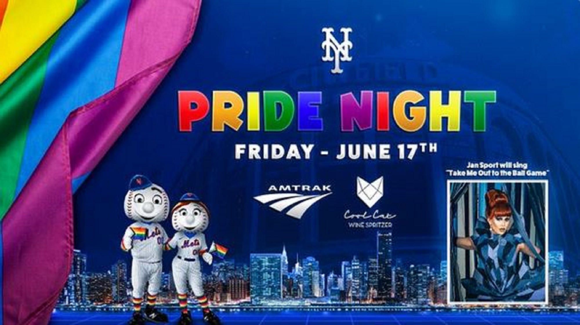 Mets to Host Pride Night at Citi Field on June 25