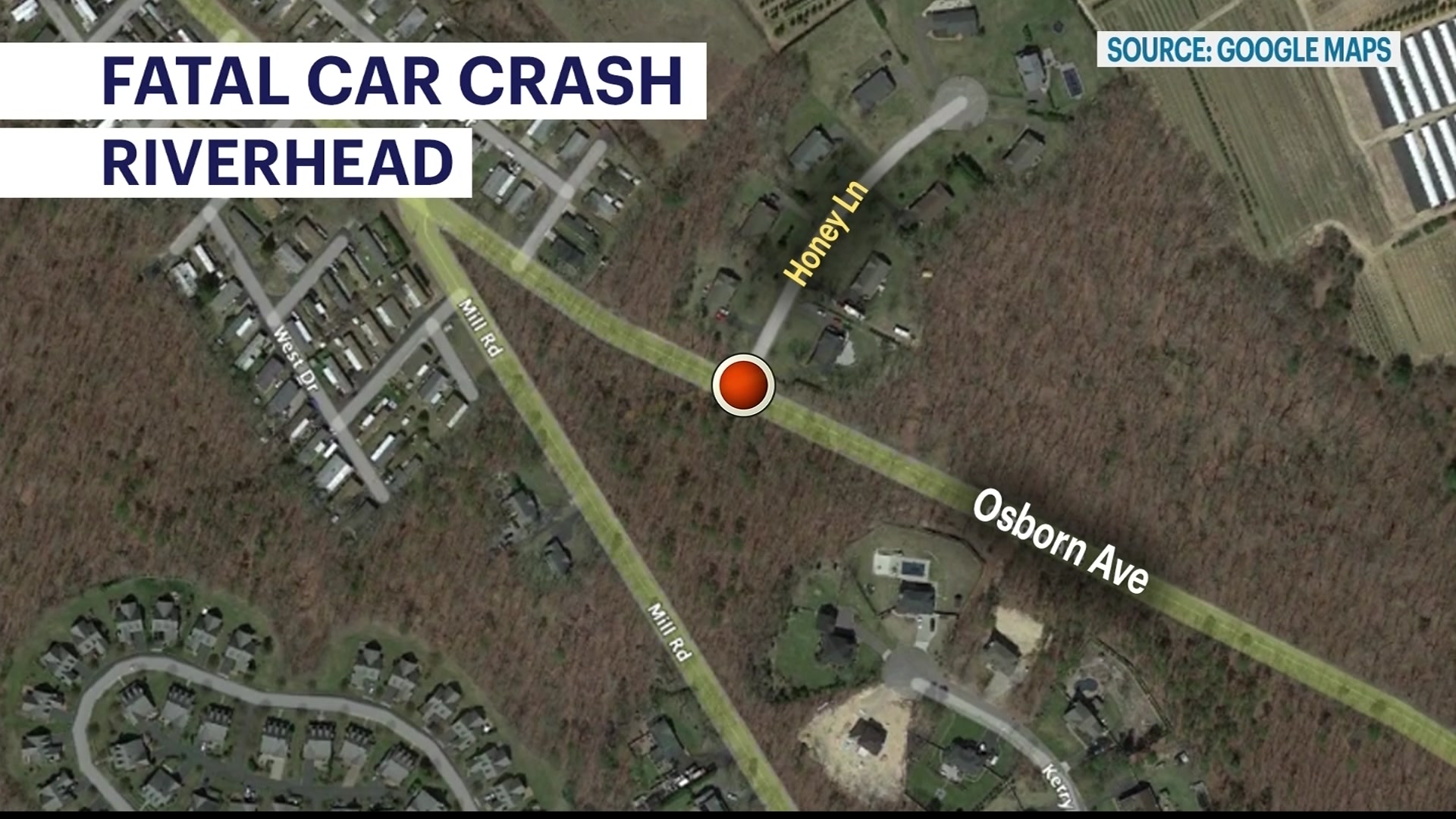 Police Fiery crash kills 27yearold Riverhead man