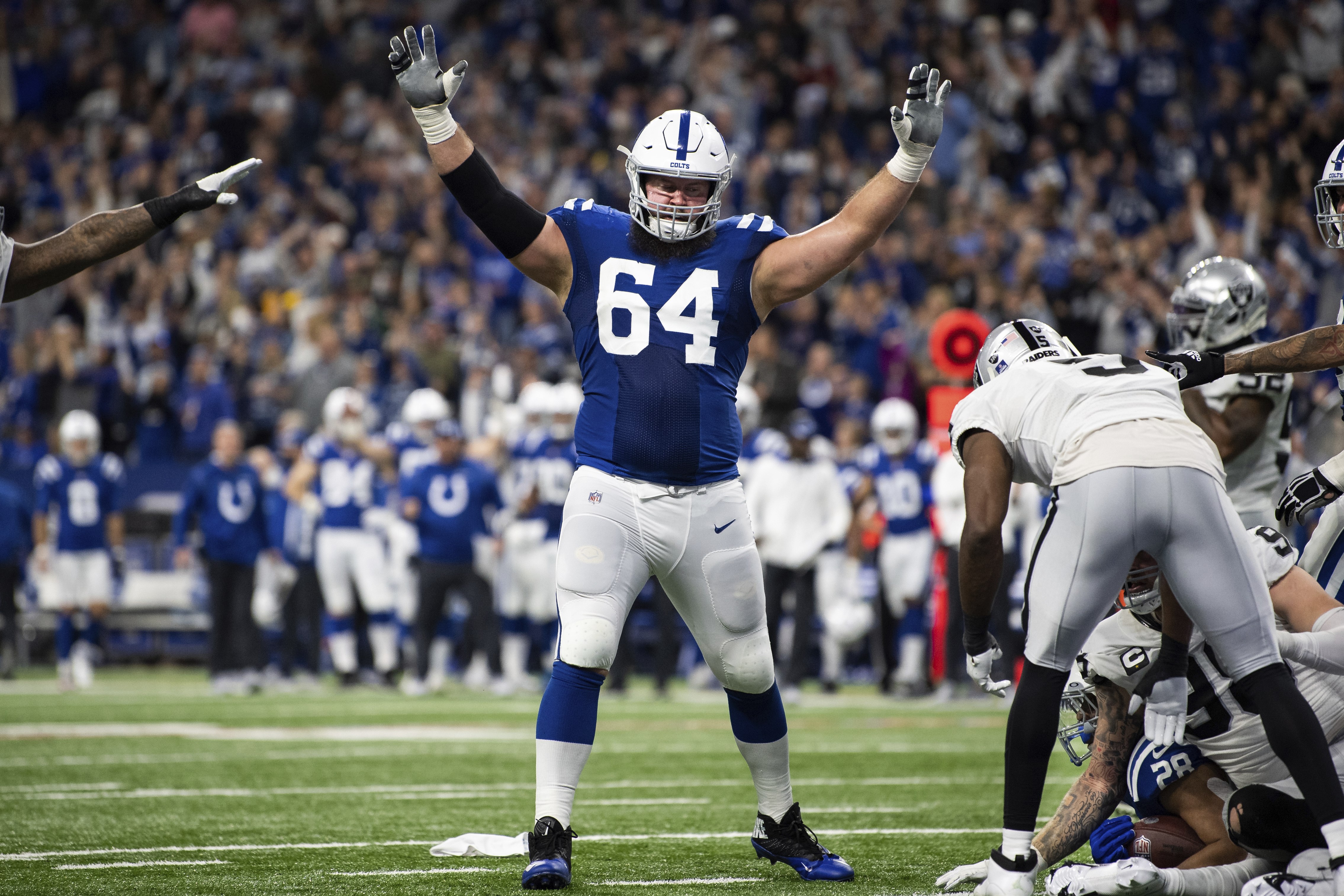 New York Giants' Mark Glowinski signing a major addition to