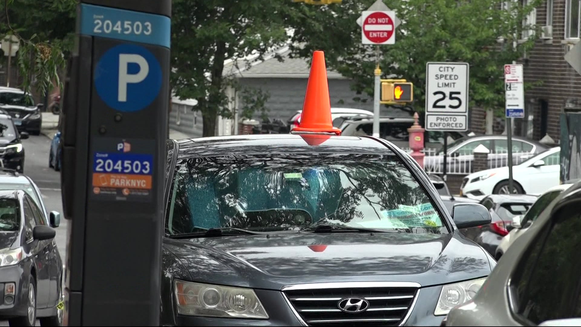 Bronx residents say Con Edison vehicles have been taking up limited parking for weeks