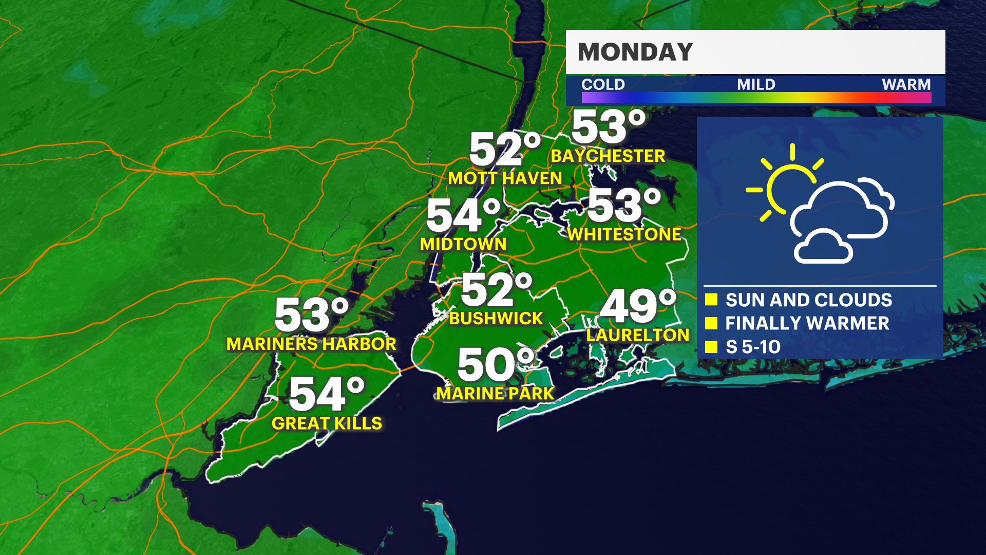 News 12 | New Jersey | Light Rain And Cloudy Skies In New York City ...