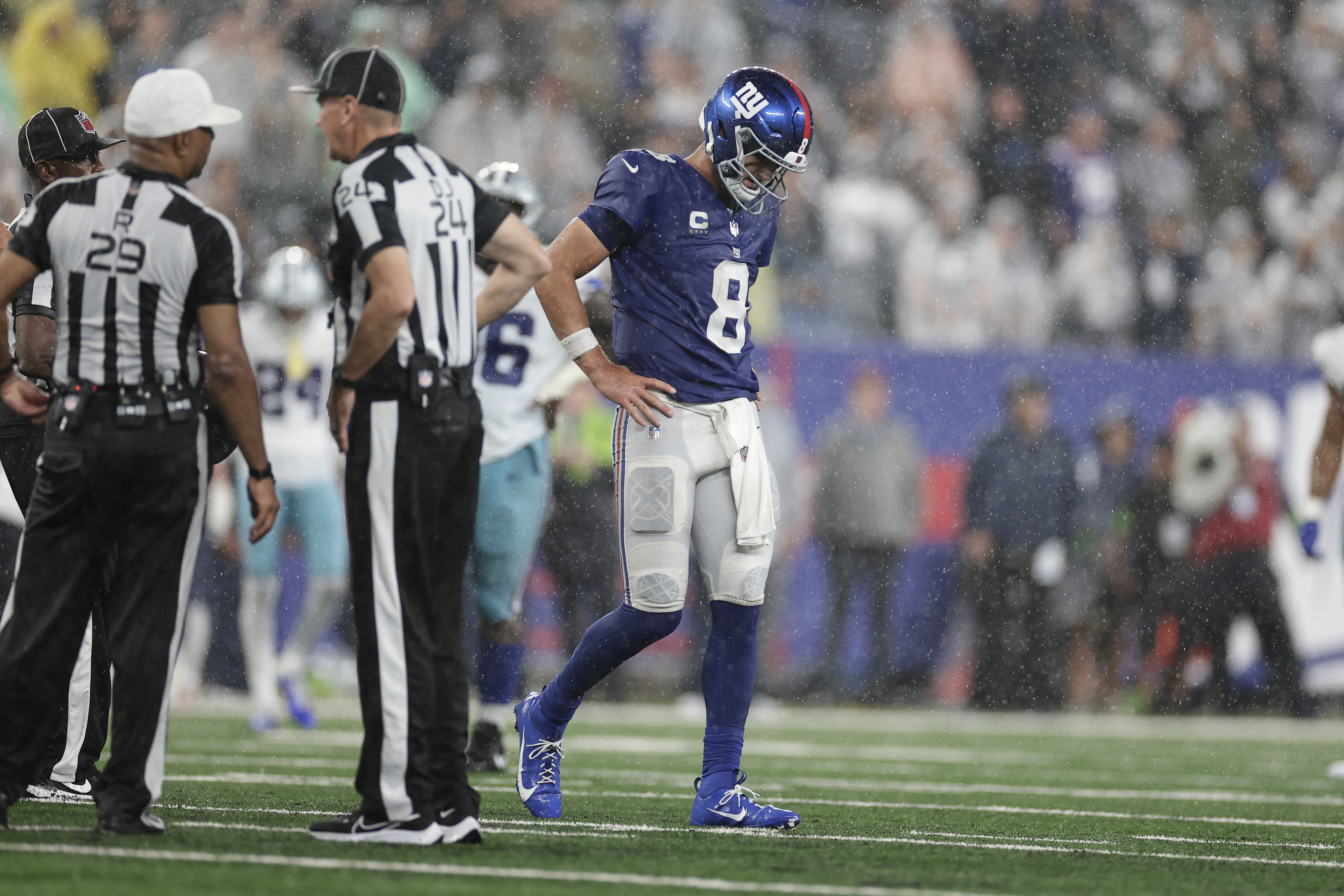 Cowboys rip error-prone Giants for worst shutout loss in series between NFC  East rivals - CBS New York