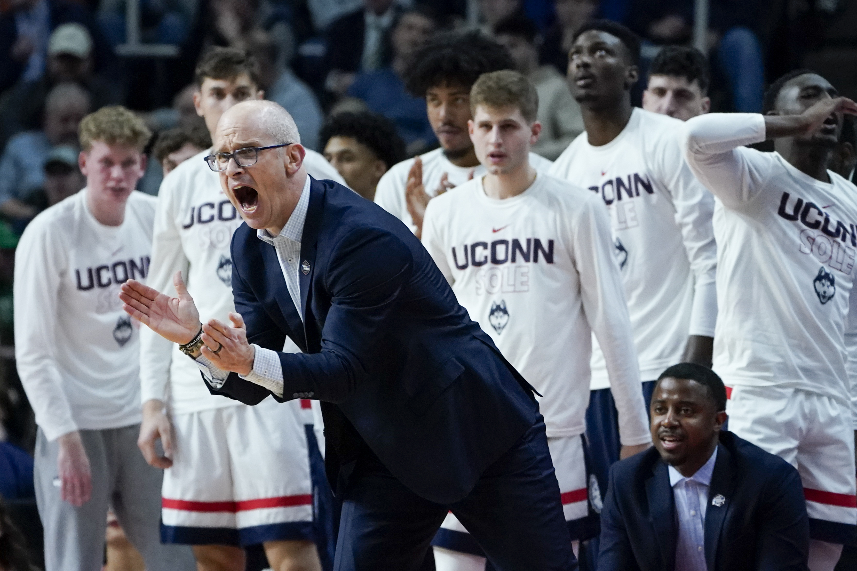 Connecticut head coach Bobby Hurley