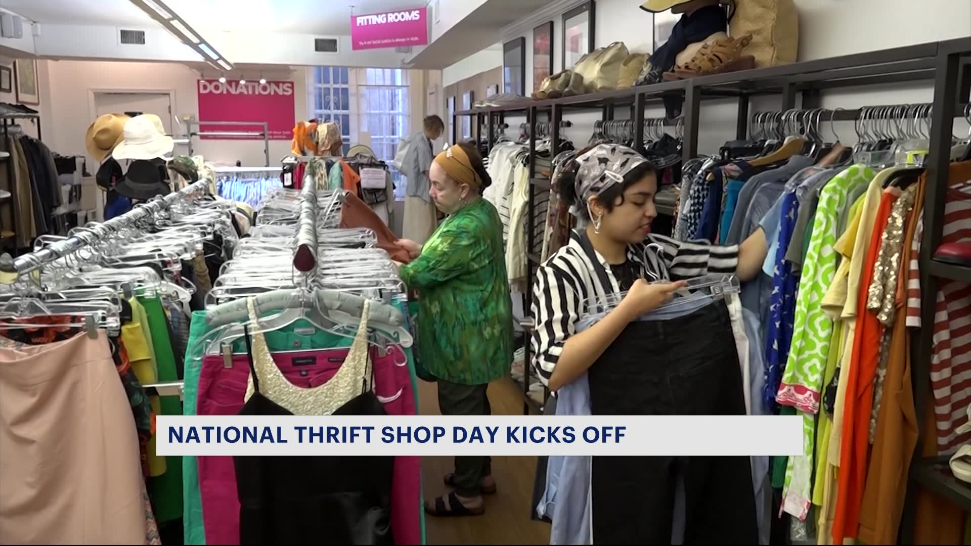 New Yorkers Celebrate National Thrift Shop Day 