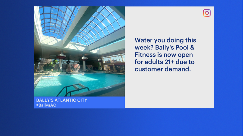 Bally's Pool is Open  Bally's Las Vegas Hotel and Casino pool