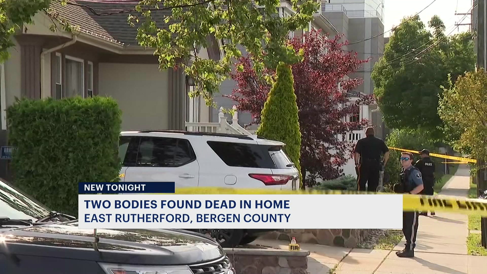 Police 2 bodies found inside East Rutherford home; foul play not suspected