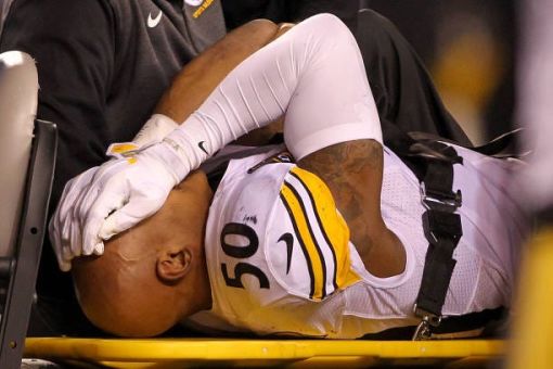 Steelers put LB Shazier on injured reserve with spine injury