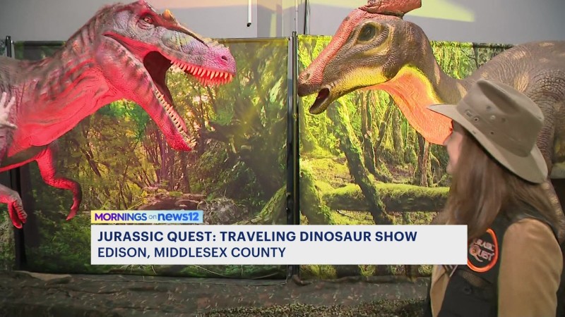 Life-sized dinosaurs set to bring family fun at NJ Expo Center