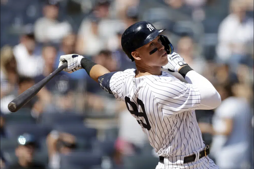 Aaron Judge is AP male athlete of year after setting HR mark