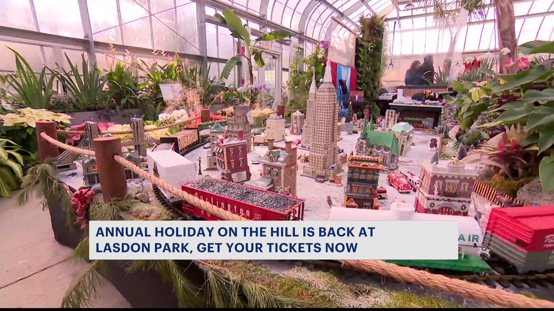 Holiday on the Hill miniature train show returns to Lasdon Park