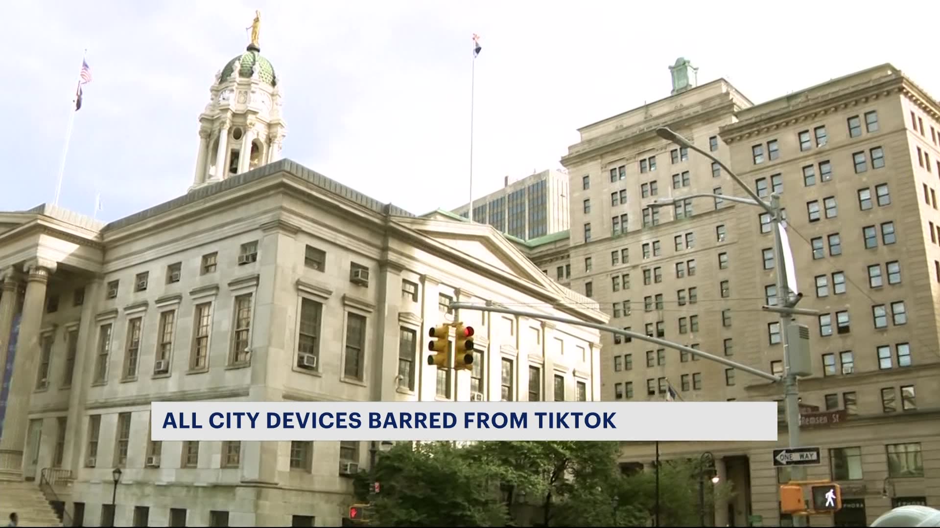 纽约市加入联邦机构禁止在政府设备上使用TikTok的浪潮