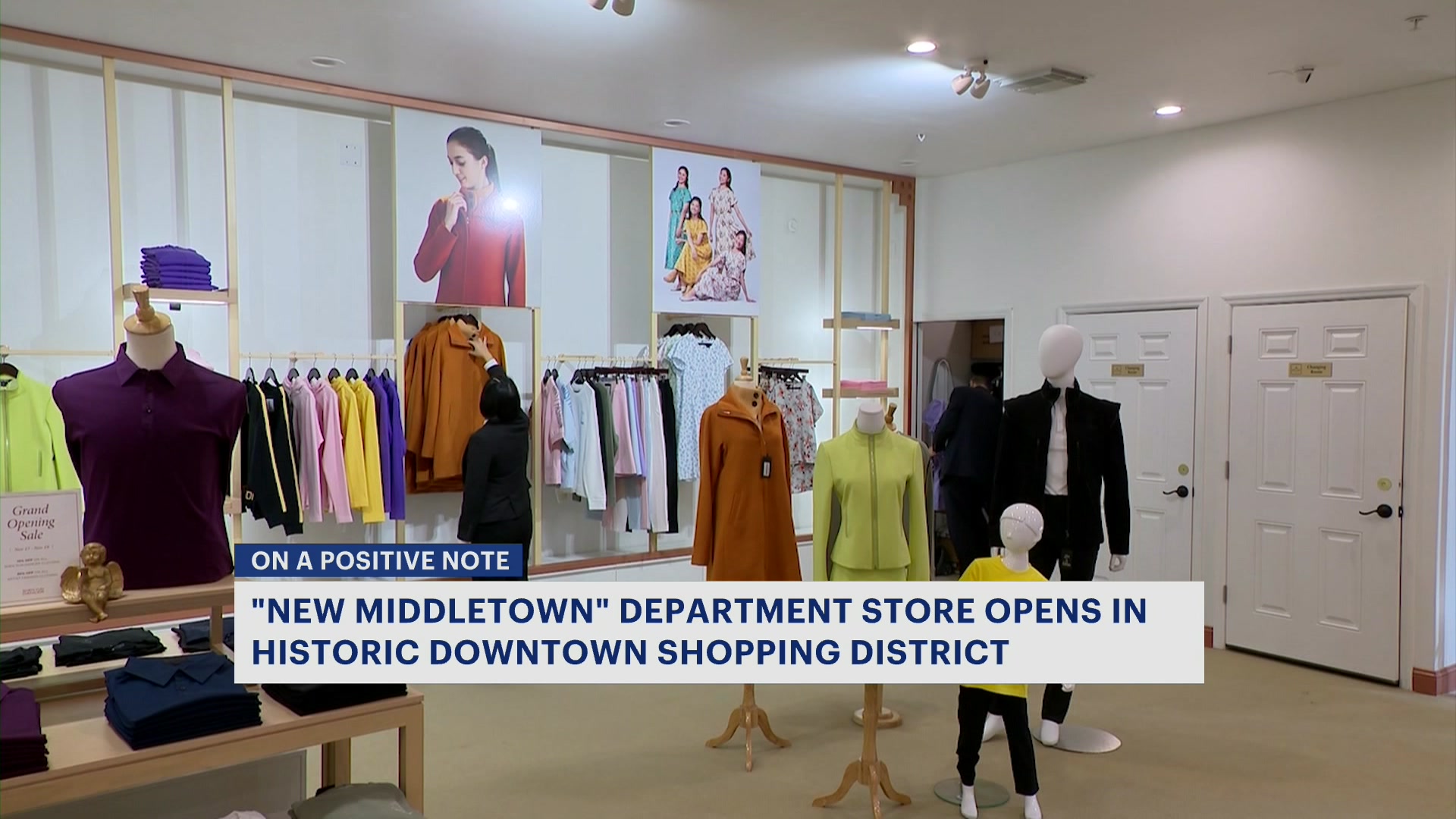 2 story department store holds grand opening in downtown City of