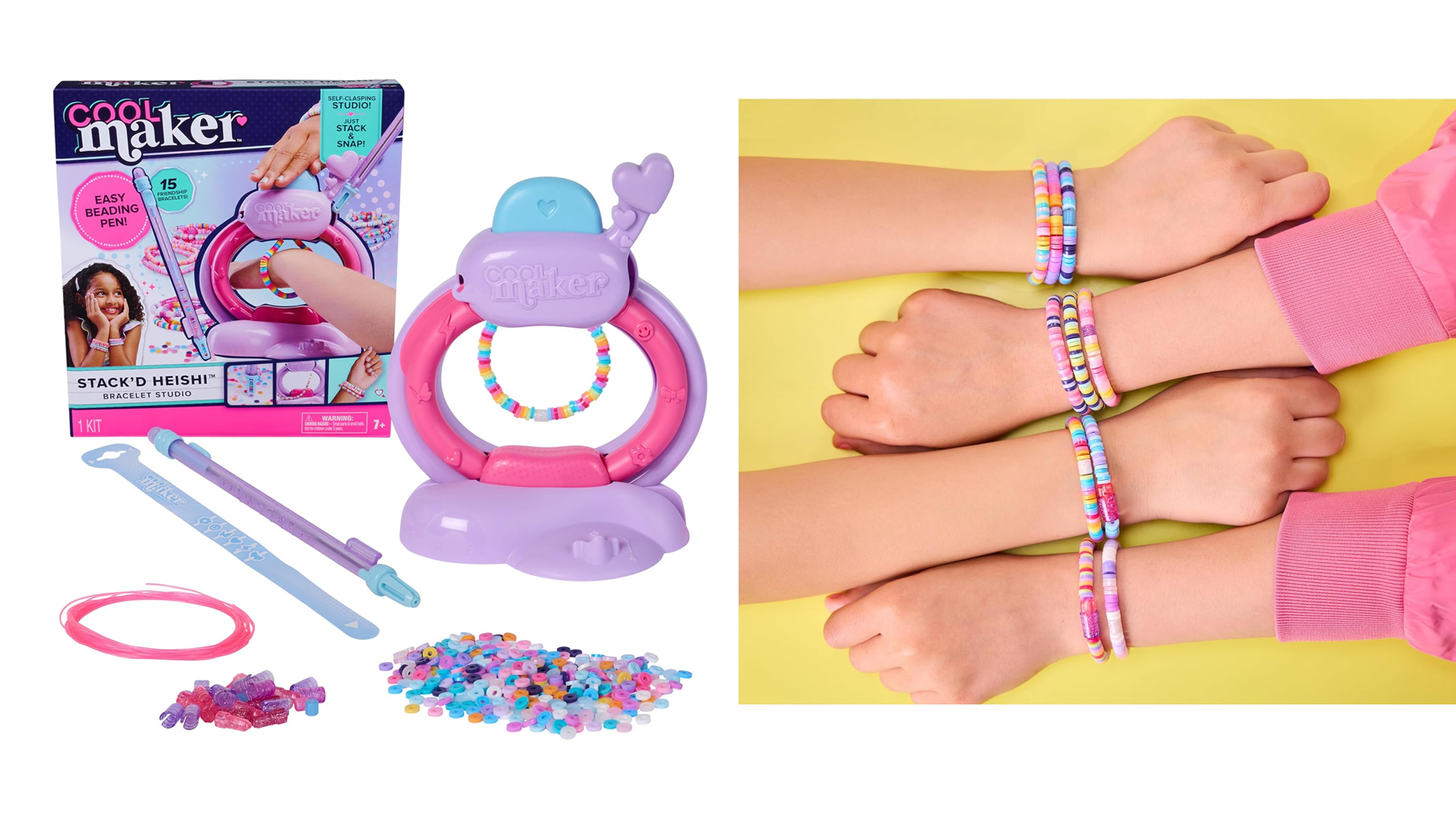 Cool Maker Stack’d Heishi Studio Bracelet Making Kit