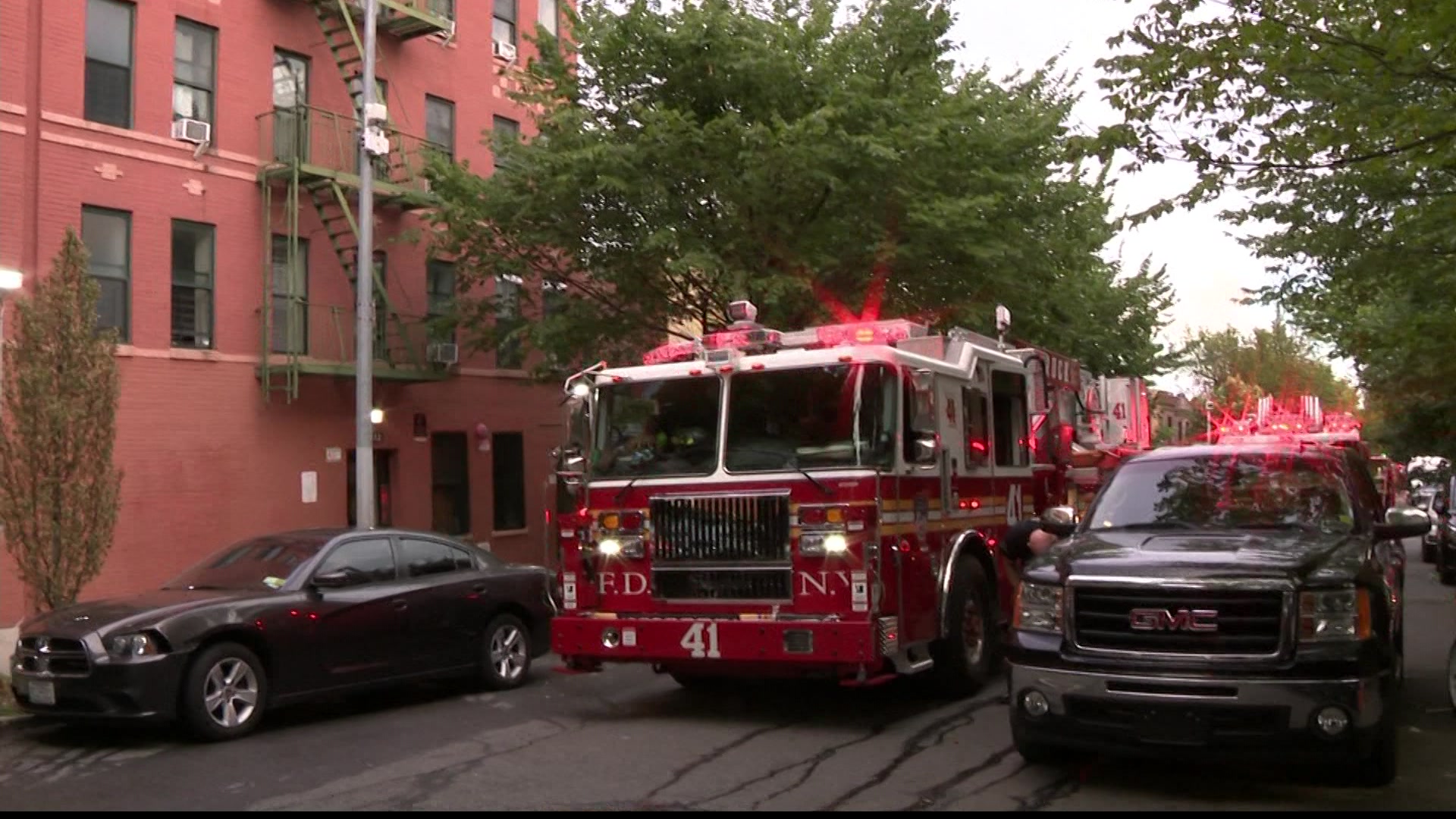 FDNY Fire erupts at Parkchester apartment building