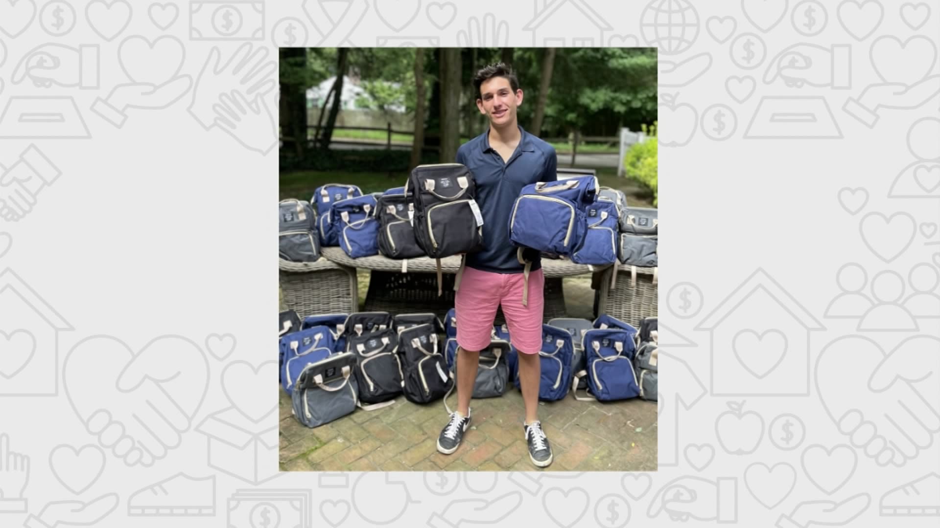 On A Positive Note Oyster Bay teen donates sanitation kits to homeless