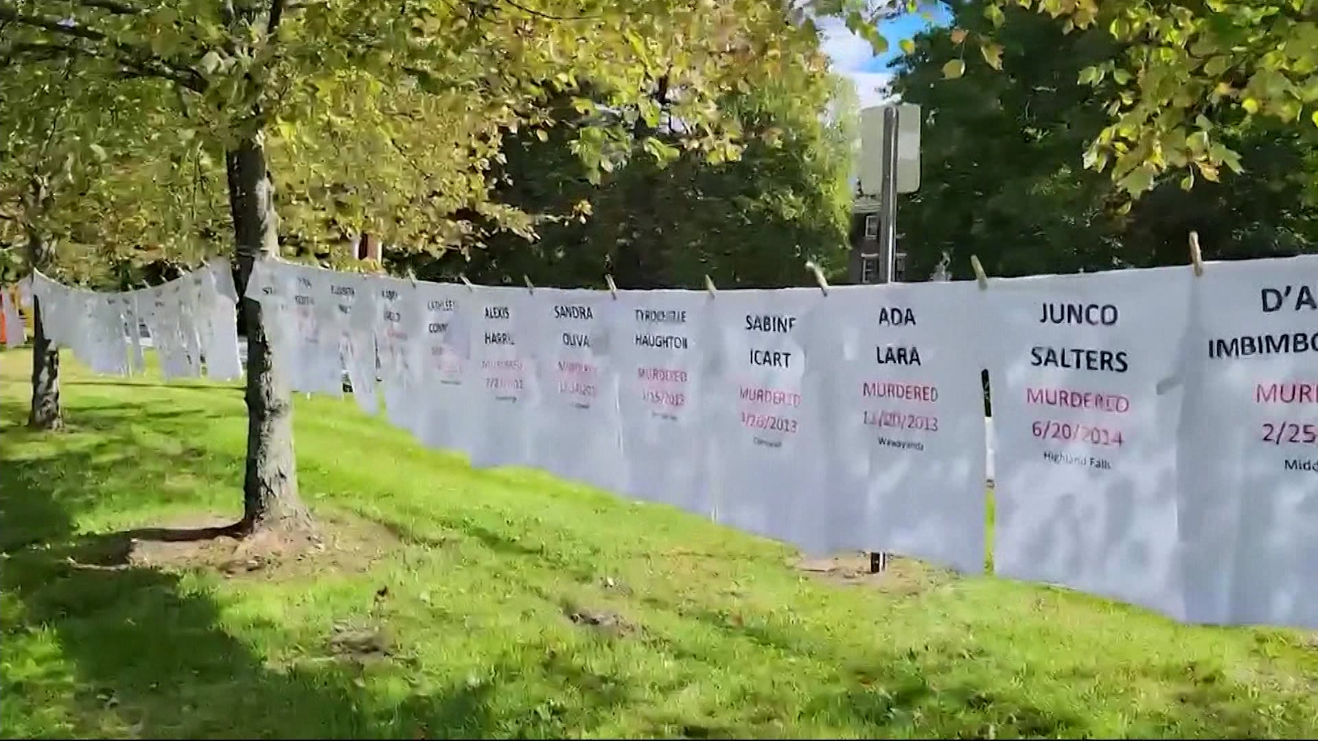 'Fearless' Clothesline Project recognizes start of Domestic Violence ...