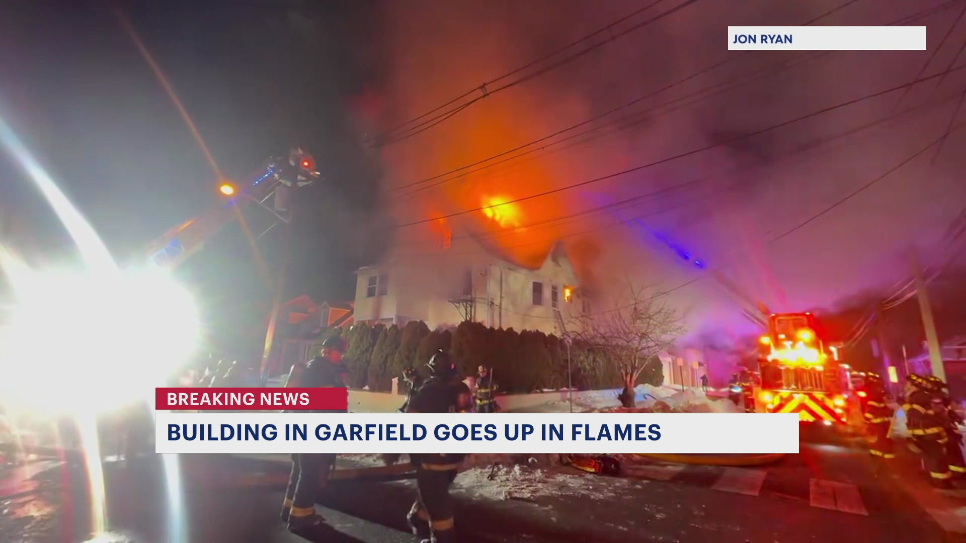 Garforth Fire News 12 | Long Island | Crews Battle Flames And Ice At Garfield ...