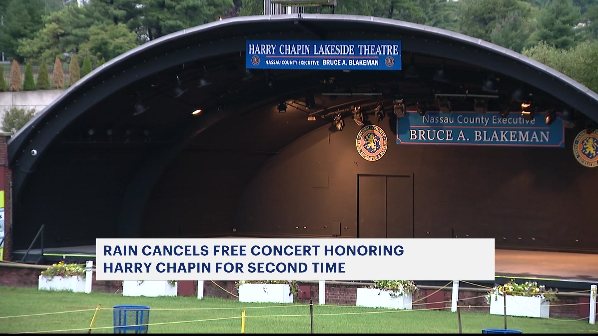 Annual charity concert at Eisenhower Park postponed due to rain again