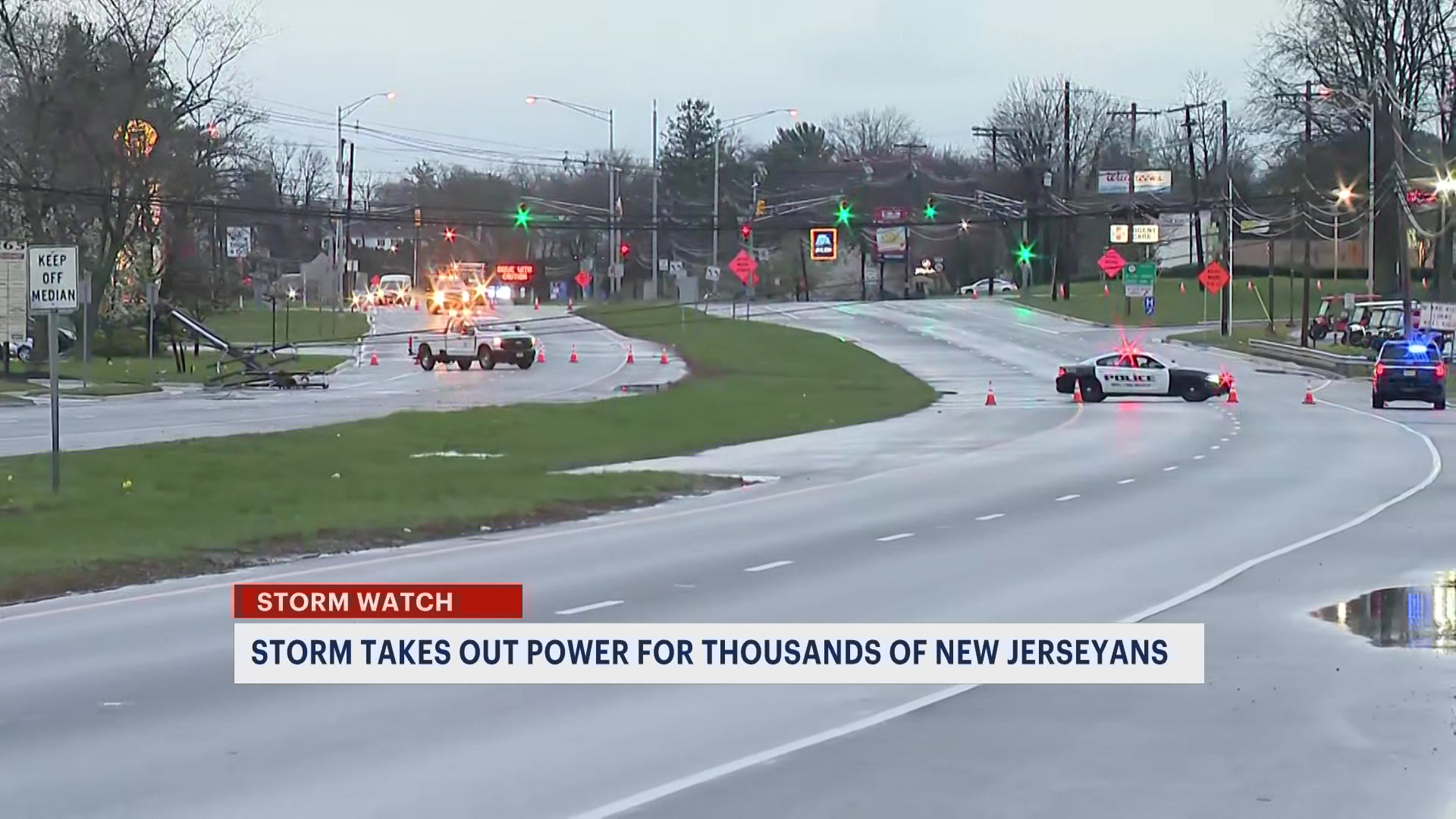 Powerful Windstorms Cause Widespread Power Outages in New Jersey