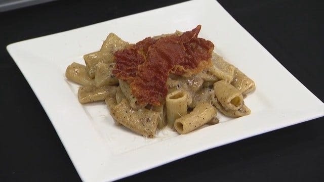What's Cooking Truffle rigatoni
