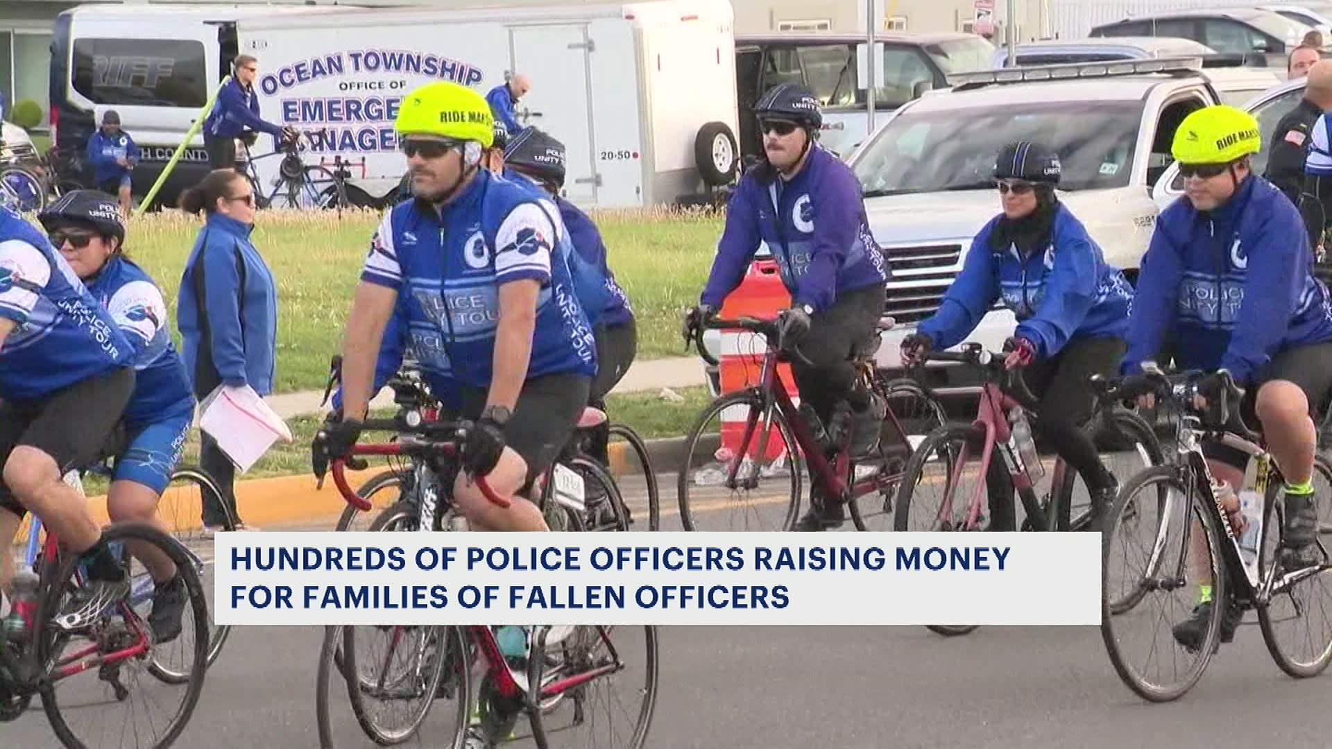 Police Unity Tour Hundreds Of Cops Riding Bikes To Washington D C