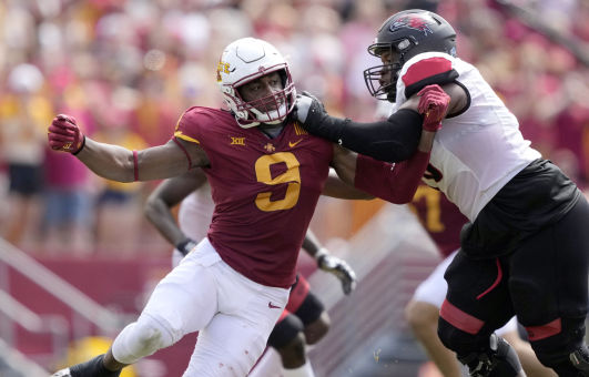 Jets trade up, take Iowa State RB Breece Hall in 2nd round