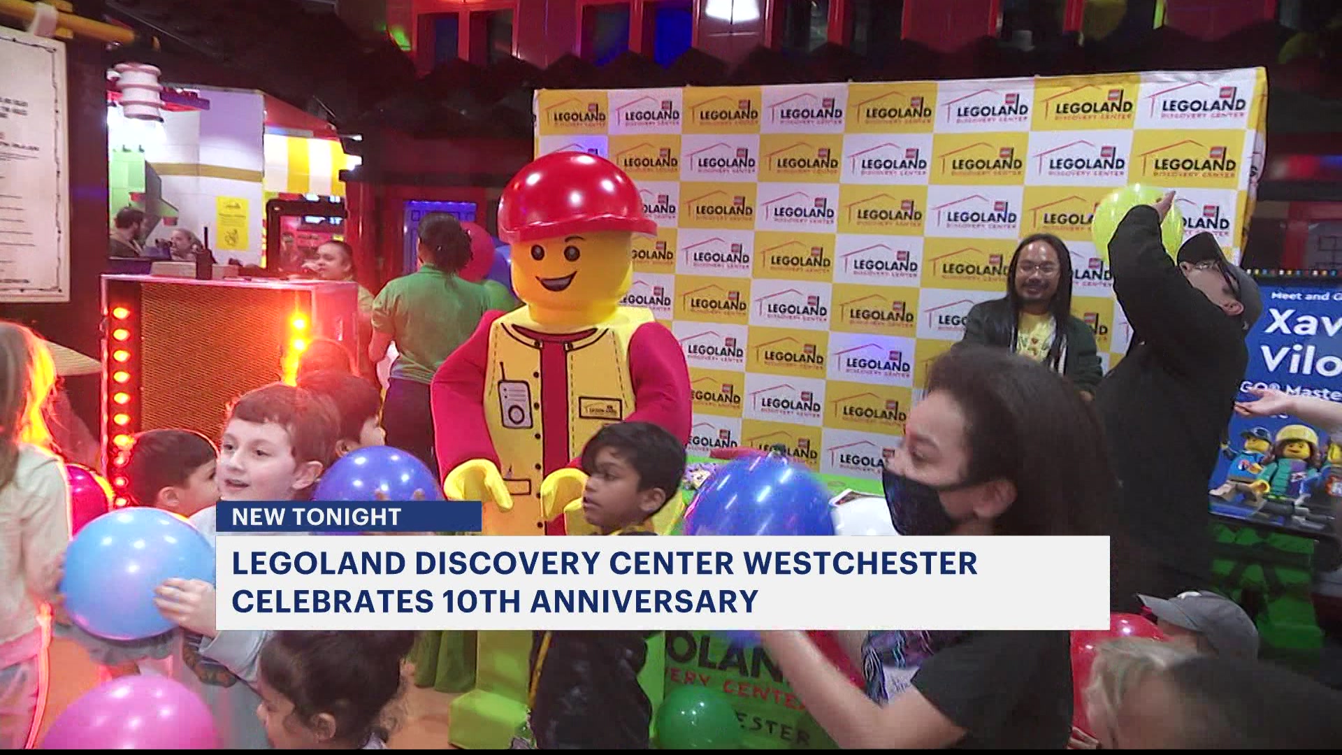 LEGO Discover Center Celebrates Giants' Win