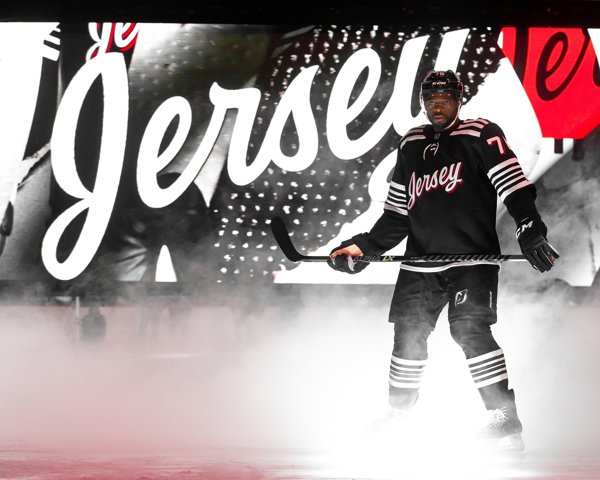 Devils unveil a third jersey, black with 'Jersey' on front