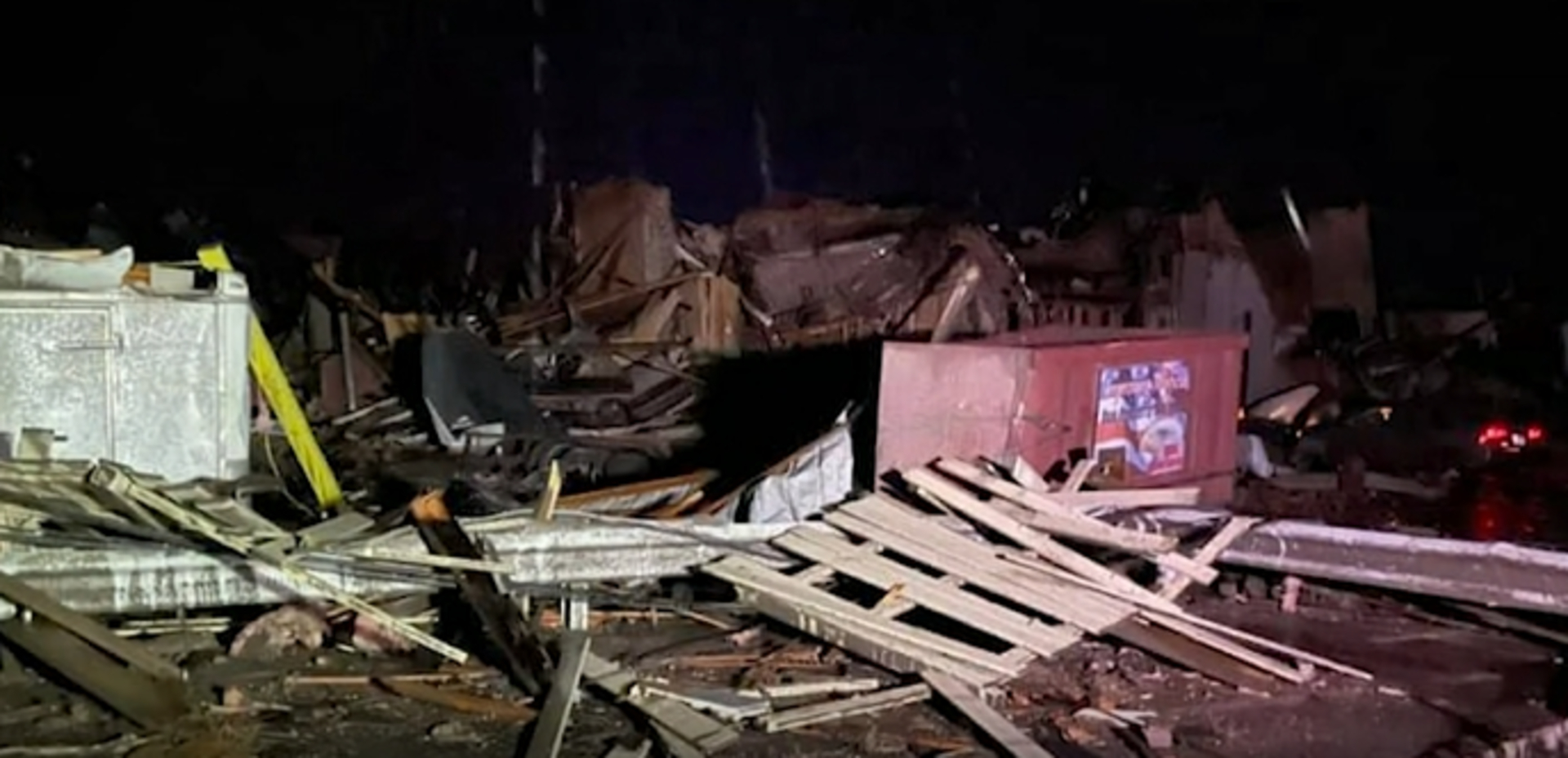 Kentucky Tornado Toll In Dozens; Less Than Feared At Factory