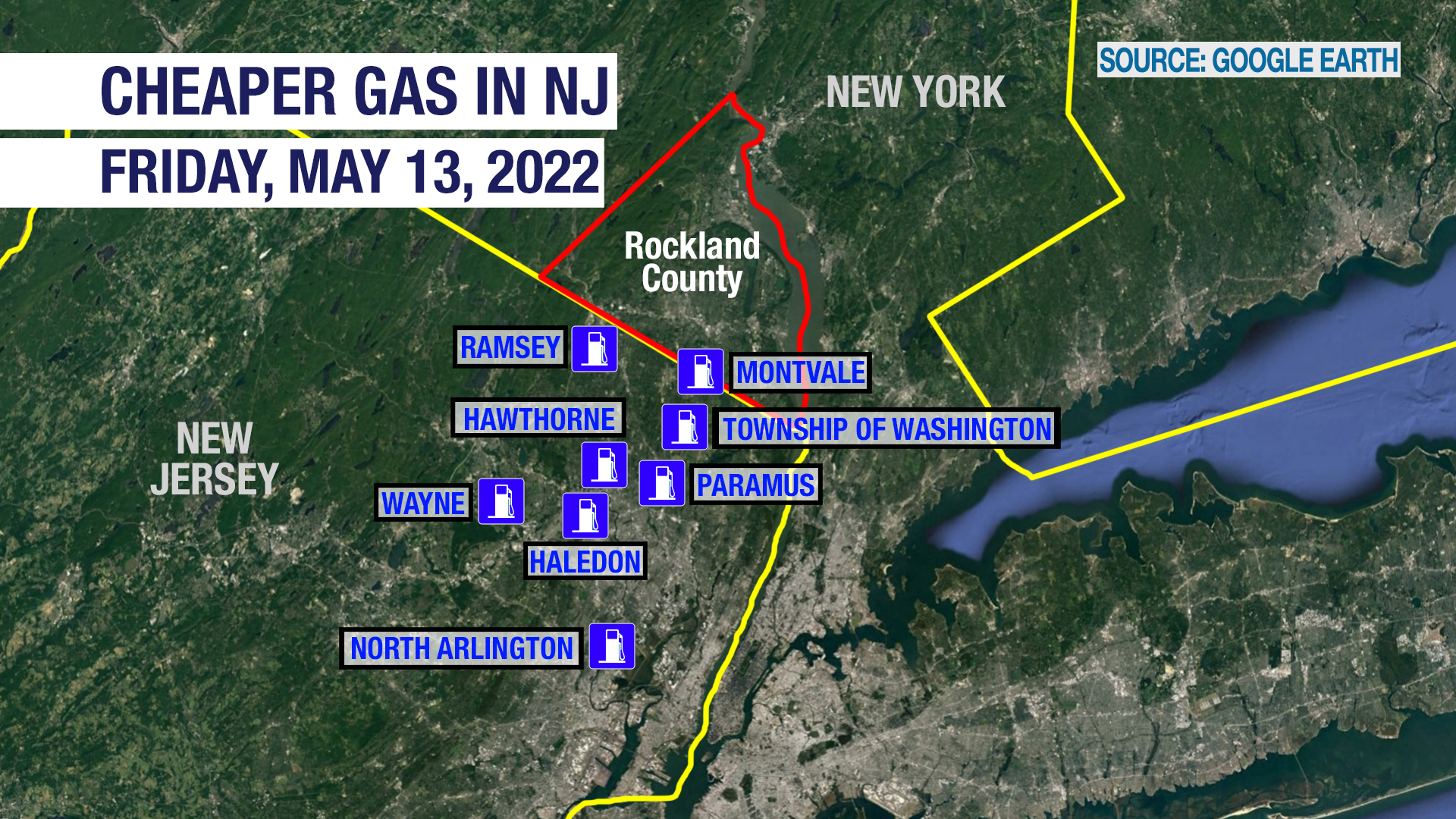 Hudson Valley drivers visit NJ as stations lower price for 1 day