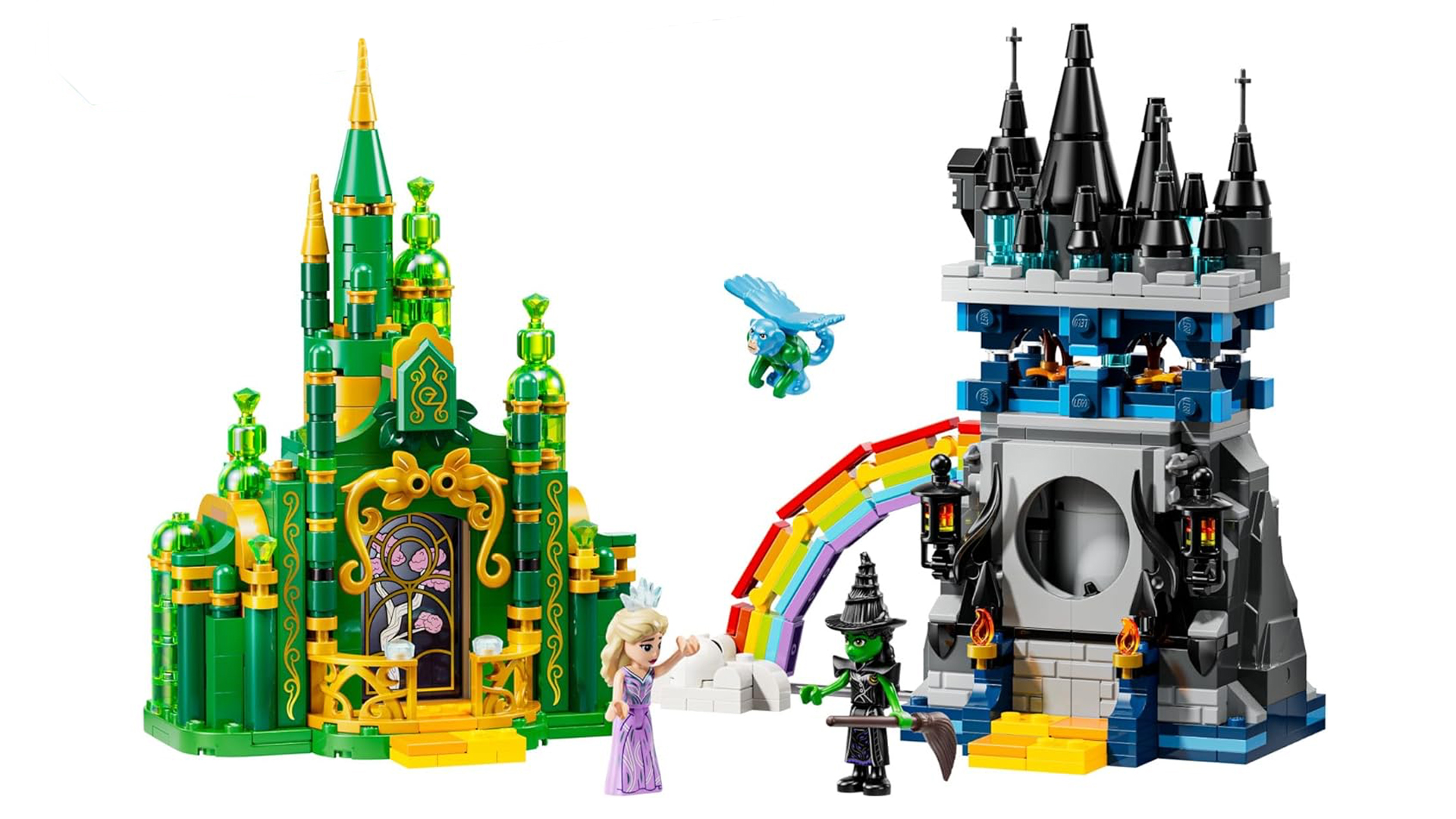 Lego Wicked Emerald City & Kiamo Ko Castle Building Toy